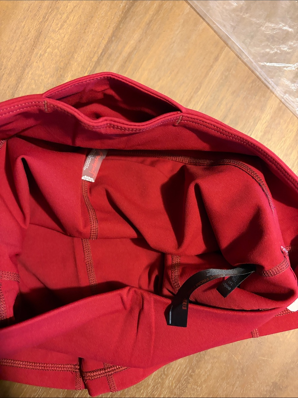 Free People Wave Rider Shorts In Red Grape - Picture 10 of 10